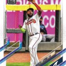 Marcell Ozuna 2021 Topps #472 Atlanta Braves Baseball Card