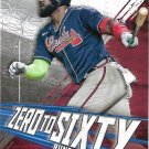 Marcell Ozuna 2021 Topps Zero to Sixty #ZTS-7 Atlanta Braves Baseball Card