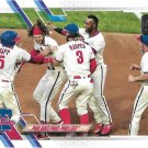 Philadelphia Phillies 2021 Topps #428 Baseball Team Card Philadelphia Phillies 2021 Topps #428 Baseball Team Card