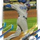 Edwin Rios 2021 Topps #393 Los Angeles Dodgers Baseball Card