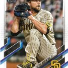 Trevor Rosenthal 2021 Topps #454 San Diego Padres Baseball Card