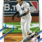Gary Sanchez 2021 Topps #525 New York Yankees Baseball Card Gary Sanchez 2021 Topps #525 New York Yankees Baseball Card