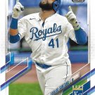 Carlos Santana 2021 Topps #513 Kansas City Royals Baseball Card