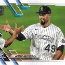 Antonio Senzatela 2021 Topps #420 Colorado Rockies Baseball Card
