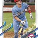 Nick Solak 2021 Topps #583 Texas Rangers Baseball Card