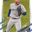 George Springer 2021 Topps #633 Toronto Blue Jays Baseball Card