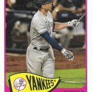 Giancarlo Stanton 2021 Topps 1965 Redux #T65-34 New York Yankees Baseball Card Giancarlo Stanton 2021 Topps 1965 Redux #T65-34 New York Yankees Baseball Card