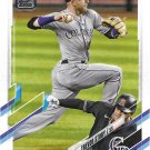 Trevor Story 2021 Topps #475 Colorado Rockies Baseball Card