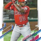Justin Upton 2021 Topps #527 Los Angeles Angels Baseball Card