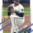 Devin Williams 2021 Topps #485 Milwaukee Brewers Baseball Card