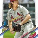 Jake Woodford 2021 Topps Rookie #451 St. Louis Cardinals Baseball Card