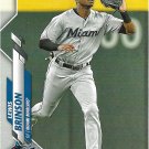 Lewis Brinson 2020 Topps #42 Miami Marlins Baseball Card