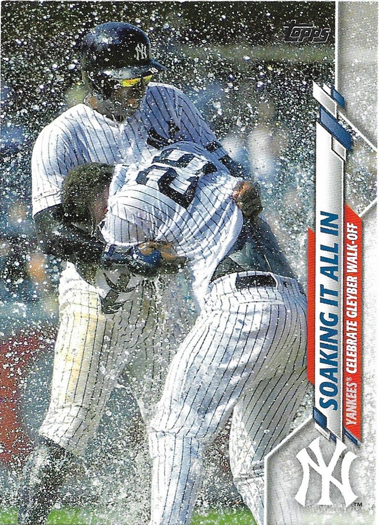 Didi Gregorius, Gary Sanchez 2020 Topps #157 New York Yankees Baseball Card
