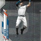 Aaron Hicks 2020 Topps #252 New York Yankees Baseball Card Aaron Hicks 2020 Topps #252 New York Yankees Baseball Card