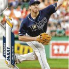 Brendan McKay 2020 Topps Rookie #69 Tampa Bay Rays Baseball Card
