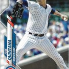 Jose Quintana 2020 Topps #139 Chicago Cubs Baseball Card