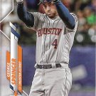 George Springer 2020 Topps #330 Houston Astros Baseball Card