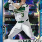 Nick Allen 2021 Bowman Chrome Sapphire #BCP-147 Oakland Athletics Baseball Card Nick Allen 2021 Bowman Chrome Sapphire #BCP-147 Oakland Athletics Baseball Card