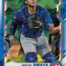 Miguel Amaya 2021 Bowman Chrome Sapphire #BCP-148 Chicago Cubs Baseball Card Miguel Amaya 2021 Bowman Chrome Sapphire #BCP-148 Chicago Cubs Baseball Card