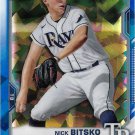 Nick Bitsko 2021 Bowman Chrome Sapphire #BCP-143 Tampa Bay Rays Baseball Card
