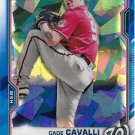 Cade Cavalli 2021 Bowman Chrome Sapphire #BCP-99 Washington Nationals Baseball Card