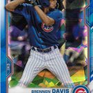 Brennen Davis 2021 Bowman Chrome Sapphire #BCP-65 Chicago Cubs Baseball Card