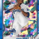 Josiah Gray 2021 Bowman Chrome Sapphire #BCP-150 Los Angeles Dodgers Baseball Card