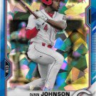 Ivan Johnson 2021 Bowman Chrome Sapphire #BCP-149 Cincinnati Reds Baseball Card