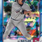 Bo Naylor 2021 Bowman Chrome Sapphire #BCP-124 Cleveland Indians Baseball Card