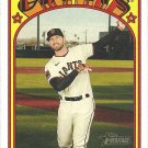 Evan Longoria 2021 Topps Heritage #381 San Francisco Giants Baseball Card Evan Longoria 2021 Topps Heritage #381 San Francisco Giants Baseball Card