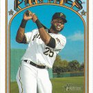 Gregory Polanco 2021 Topps Heritage #371 Pittsburgh Pirates Baseball Card Gregory Polanco 2021 Topps Heritage #371 Pittsburgh Pirates Baseball Card