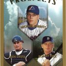 Michael Barrett, Ben Davis, Robert Fick 1999 Topps Prospects #208 Baseball Card