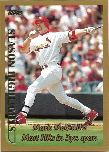 U-110 Mark Mcgwire 1999 Home Run Derby St Louis Cardinals 2020 Topps U –  GwynnSportscards