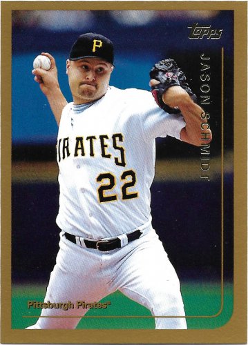 Jason Schmidt 1999 Topps #168 Pittsburgh Pirates Baseball Card