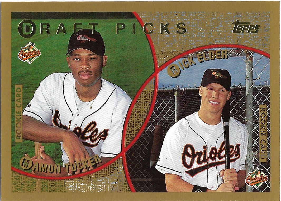 Mamon Tucker, Rick Elder 1999 Topps Rookie #217 Baltimore Orioles Baseball Card