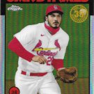 Nolan Arenado 2021 Topps Chrome 1986 Design #86BC-5 St. Louis Cardinals Baseball Card