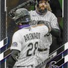 Charlie Blackmon 2021 Topps Chrome #67 Colorado Rockies Baseball Card