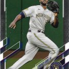 Lorenzo Cain 2021 Topps Chrome #86 Milwaukee Brewers Baseball Card