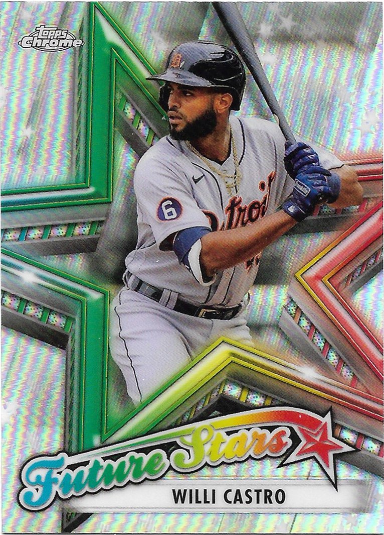 GARRETT CROCHET(CHICAGO WHITE SOX)2021 TOPPS ROOKIE BASEBALL CARD