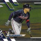 William Contreras 2021 Topps Chrome Rookie #51 Atlanta Braves Baseball Card