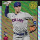 Andres Gimenez 2021 Topps Chrome 1986 Design Rookie #86BC-24 Cleveland Indians Baseball Card