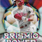 Rhys Hoskins 2021 Topps Chrome Prismic Power #PP-13 Philadelphia Phillies Baseball Card
