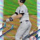 DJ LeMahieu 2021 Topps Chrome Refractor #105 New York Yankees Baseball Card DJ LeMahieu 2021 Topps Chrome Refractor #105 New York Yankees Baseball Card