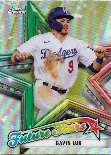 Gavin Lux 2021 Topps Chrome Future Stars #FS-14 Los Angeles Dodgers  Baseball Card