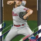 Aaron Nola 2021 Topps Chrome #46 Philadelphia Phillies Baseball Card Aaron Nola 2021 Topps Chrome #46 Philadelphia Phillies Baseball Card