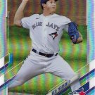 Nate Pearson 2021 Topps Chrome Rookie Refractor #136 Toronto Blue Jayss Baseball Card