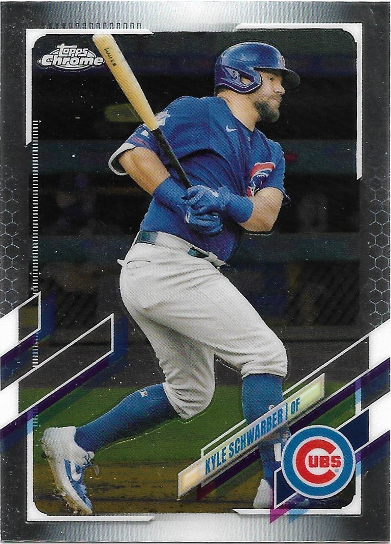 Kyle Schwarber Chicago Cubs City Connect 2021 Baseball Player