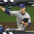 Brady Singer 2021 Topps Chrome Rookie #166 Kanas City Royals Baseball Card