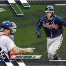 Dansby Swanson 2021 Topps Chrome #7 Atlanta Braves Baseball Card