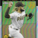 Fernando Tatis Jr. 2021 Topps Chrome 1986 Design #80BC-20 San Diego Padres Baseball Card